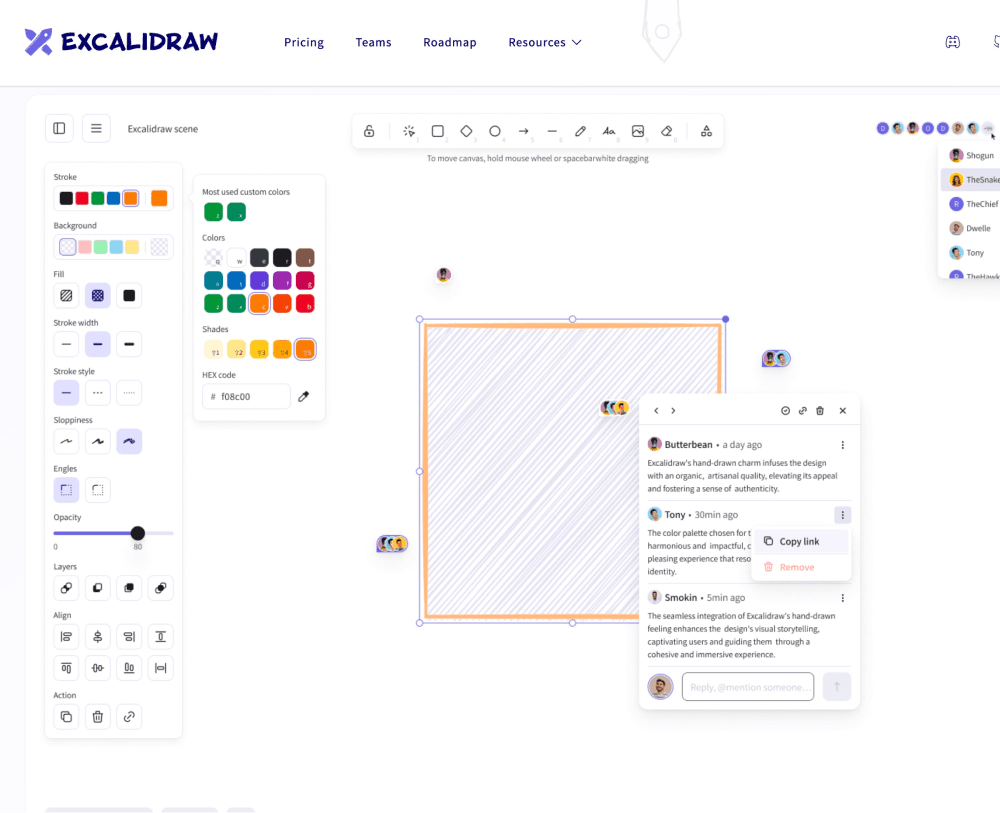Exalidraw Screenshot